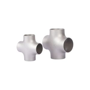 ASTM B16.9 GR2 Buttweld Titanium Pipe Cross Straight Cross