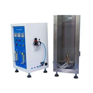 Single Cable Flammability Test Equipment , IEC60332 Vertical Flammability Test
