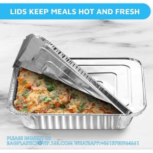 9x13 Tins For Cooking, Baking & Catering Heavy Duty Disposable Cookware Steam