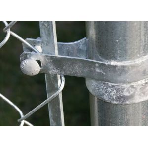 120mm 1-3/8'' Galvanized Steel Tension Band Chain Link Fence Fittings