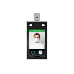 Quality 7&quot; IPS 20W IP34 Face Recognition Temperature Scanner for sale