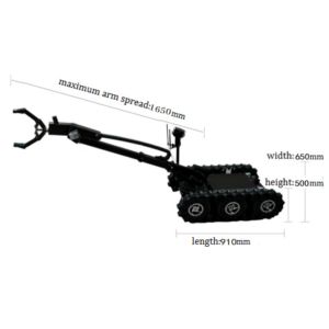 Quality EOD 1.4m/S Bomb Equipment Transfer Dangerous Explosives Safely for sale