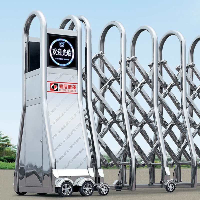 Quality Flexible Remote Control Electric Retractable Sliding Barrier Gate for sale