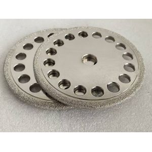 High-Performance Vacuum Brazed Diamond Wheels for Cast Iron Grinding with D40/45