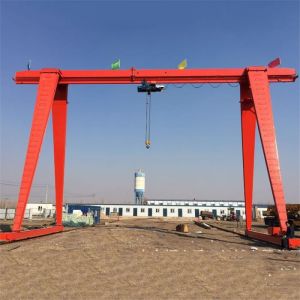 Double Speed 15T Span 15m Single Girder Gantry Crane