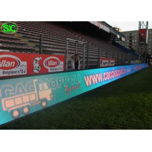 Scrolling Soccer Football Stadium Perimeter LED Display Boards Great waterproof