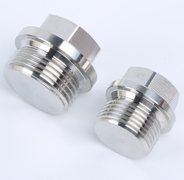 Stainless Steel Oil Drain Laryngeal Plug NPT Hex Socket Magnetic Allen Head Pipe Plug with Anodized Finish and ZINC Coating
