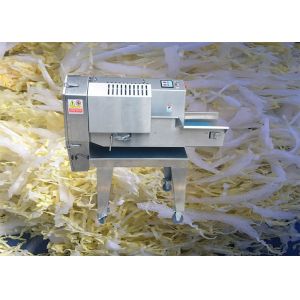 Industrial Cucumber Pickle Cutting Machine / Fruit And Vegetable Cutter