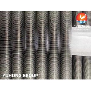 ASME SB163 N04400 Tube With Aluminum Fin G-Type Embedded Finned Tube For Heat