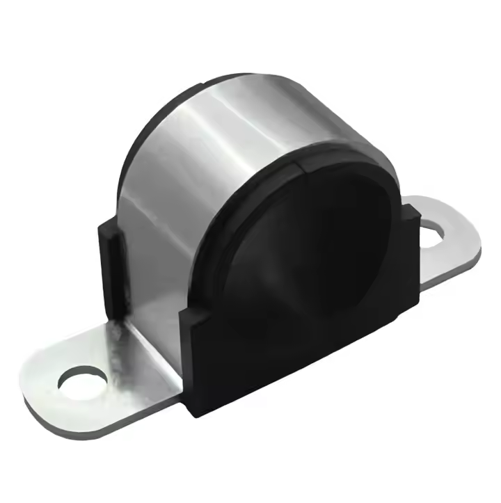 Quality Stainless Steel 3-5/8'' Omega Pipe Cushion Clamp for sale