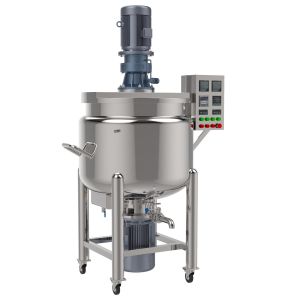 Professional Grade Liquid Homogenizer Tank With Buttons / PLC Control