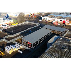 Long-span Grid Structure Prefabricated Portable Frame Workshop Construction