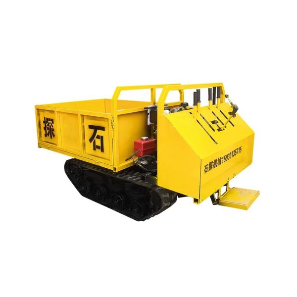 Buy 1.5Ton Mini Rubber Track Carrier Transporter Dumper Truck at wholesale prices