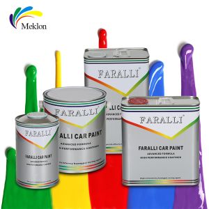 Red Iron Oxide Car Paint Top Coat Solvent Resistant Moistureproof