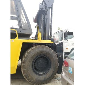 Strong Power Manual Used Diesel Forklift Truck Convenient Manipulation