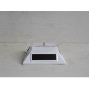 Solar turntable display