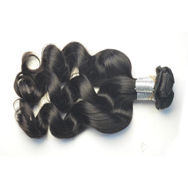 Unprocessed Virgin Peruvian Hair Extensions Natural Wave Virgin Human Hair