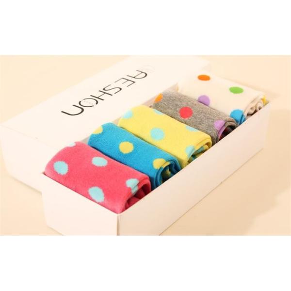 Colored classic design AZO-free women's winter cotton hosiery for 2015 christmas