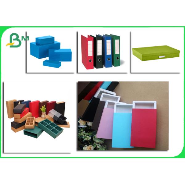 1.2mm FSC High Stiffness Shiny Blue Solid Paper Board for Carton Box