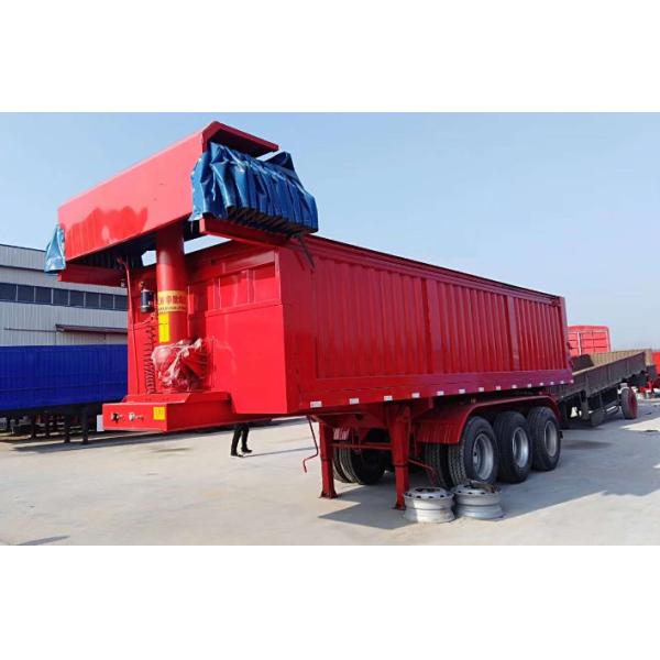 Buy 35 tons 3 axles tipper trailer/ dumping tipper trailer side tipper trailer at wholesale prices