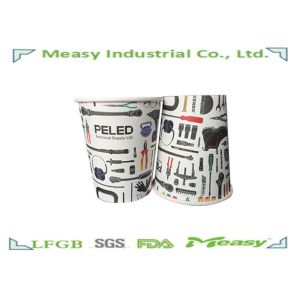 8oz Customized Paper Coffee Cups Eco Friendly Disposable Cups