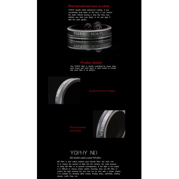 Custom Dji Polarizing Filter , Outlook Polar Pro Phantom Filters For DJI MAVIC 2 ZOOM