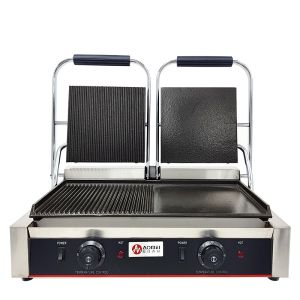 Commercial Kitchen Equipment Stainless Steel Electric Grill with Power Source