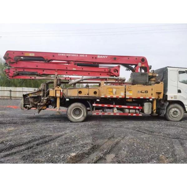 2018 Used Concrete Pump Truck 30m Truck Mounted Pump Construction Equipment