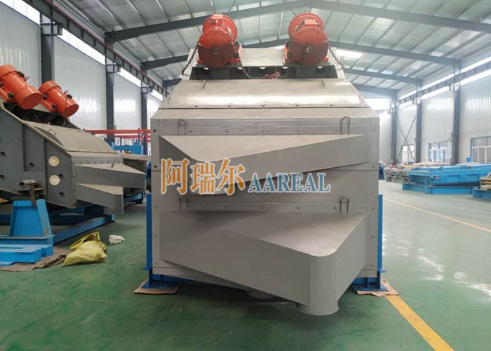 Linear 180*500cm Rectangular Vibrating Screen For Silica Sand