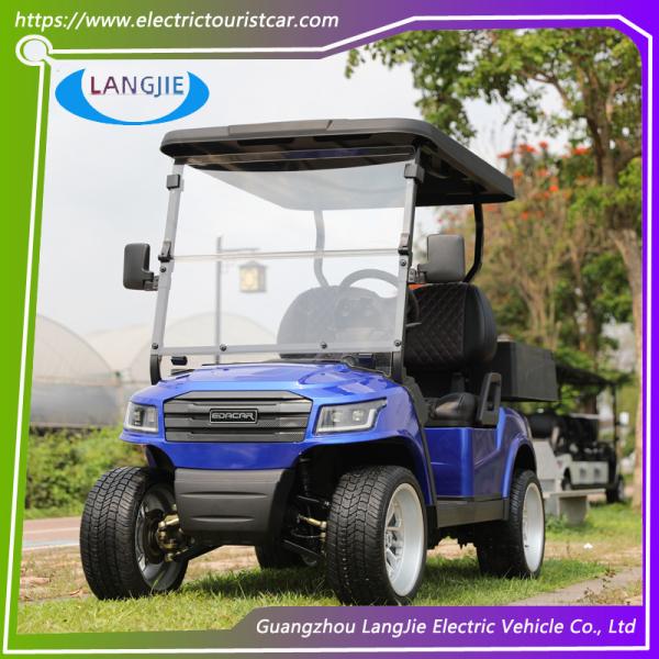 2 Seaters Electric Cargo Car Electric Utility Carts 48V 5KW With Bucket 80km