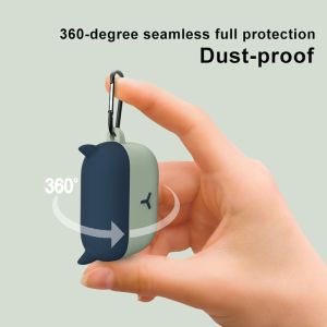 Dustproof Seamless Anti Fall Silicone Cover For Airpods Case