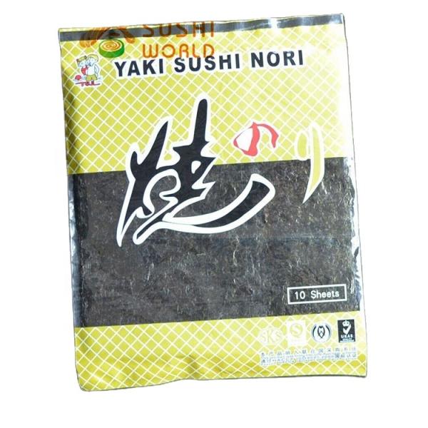 Norwegian Seaweed Sushi Nori Alga for Normal Content and Ingredients