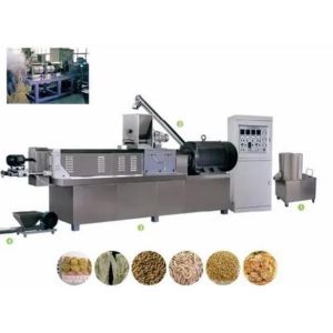 Twin screw extruder / Soya Extruder Machine with One year Guarantee