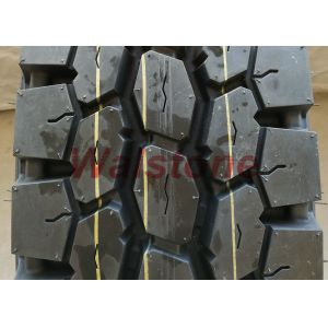 Driving Wheel 11R22.5 All Position Truck Tires Robust Massive Tread In Black