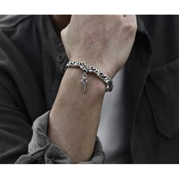 Viking Style Twisted Braided Pattern Copper Balance Bracelet