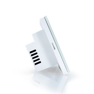 Tuya App Remote Touch Switch , US Standard 2 Gang Touch Dimmer Switch