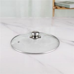 Two Layer Stainless Steel Steamer Pot With Handles Glass Lid