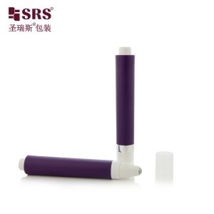 AY 10ML 15ML Plastic Press Button Design Airless Roller Massage Bottle for