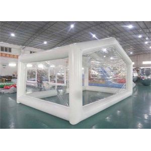 Durable Transparent Inflatable Event Tent / Blow Up Camping Tent
