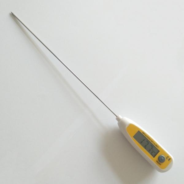 0.5°C Accuracy Digital Food Thermometer 2mm Thin Probe Calibration Function