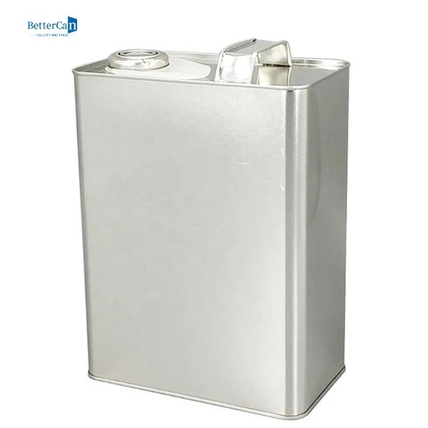 Buy ISO9001 Engine Oil Tin Rectangular 4l Paint Metal Can Customized Printing at wholesale prices