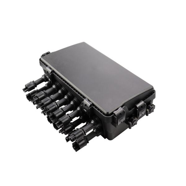 Buy Wall / Pole / Aerial 16 Core Optical Fiber Cable Joint Closure Black at wholesale prices