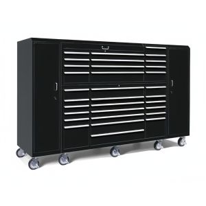 72 Inch Tool Chest on Wheels Stainless Steel Handles and with 1.0-1.5mm