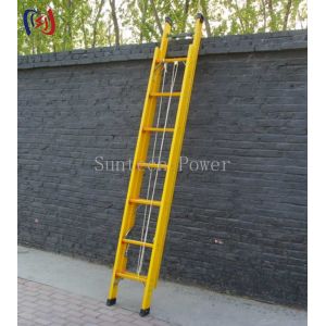 2m - 8m Insulated Ladder Fiberglass Extension Ladder Construction Tower Erction