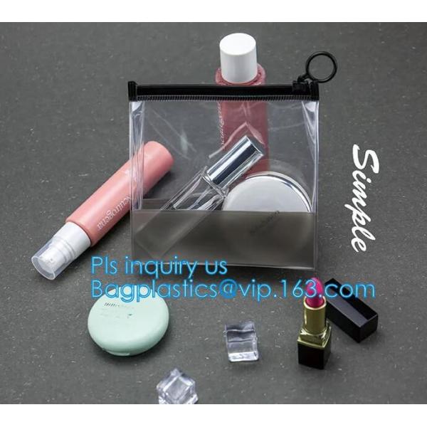 Slider zipper Plastic bag for file bag, clothing packaging bag with zipper/clothes packaging bags/PVC slider bag