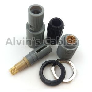 Medical Plastic Electrical Connectors High Durability Compatible With LEMO