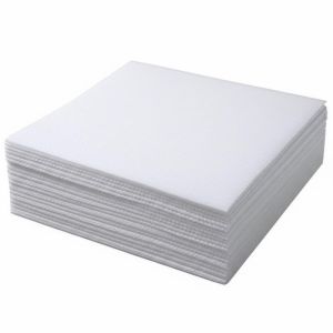 White Non Woven Cloths Durable and Long-lasting Cleaning 100 Pieces Per Pack
