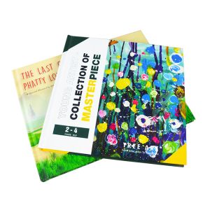 450gsm Cardboard Material Kids Book Printing Hard Cover Eco Friendly