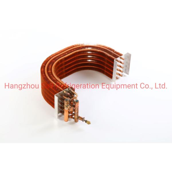 Buy Microchannel Heat Pump Condenser Coil Fin Evaporator Customized at wholesale prices