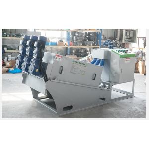 Waste Volute Screw Press For Sludge Dewatering Machine System